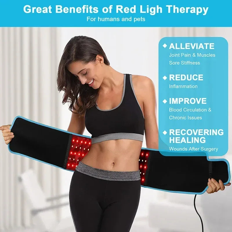Rejuvo™ Red Light Therapy Belt — Smooth, Firm & Support Your Core Naturally