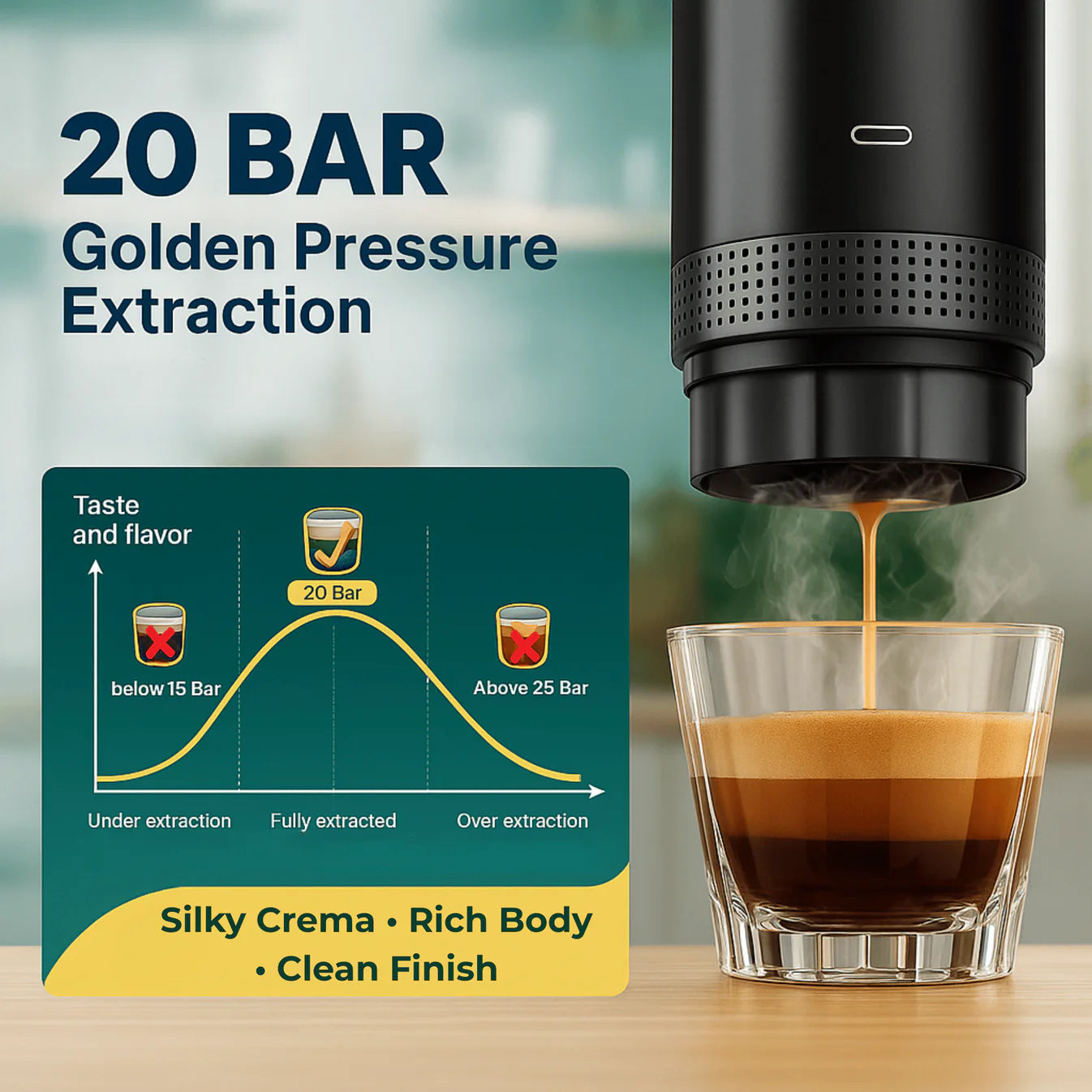 Premium Portable Espresso Maker™