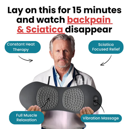 Rejuvo™ 3 in 1 Back Massager Pillow