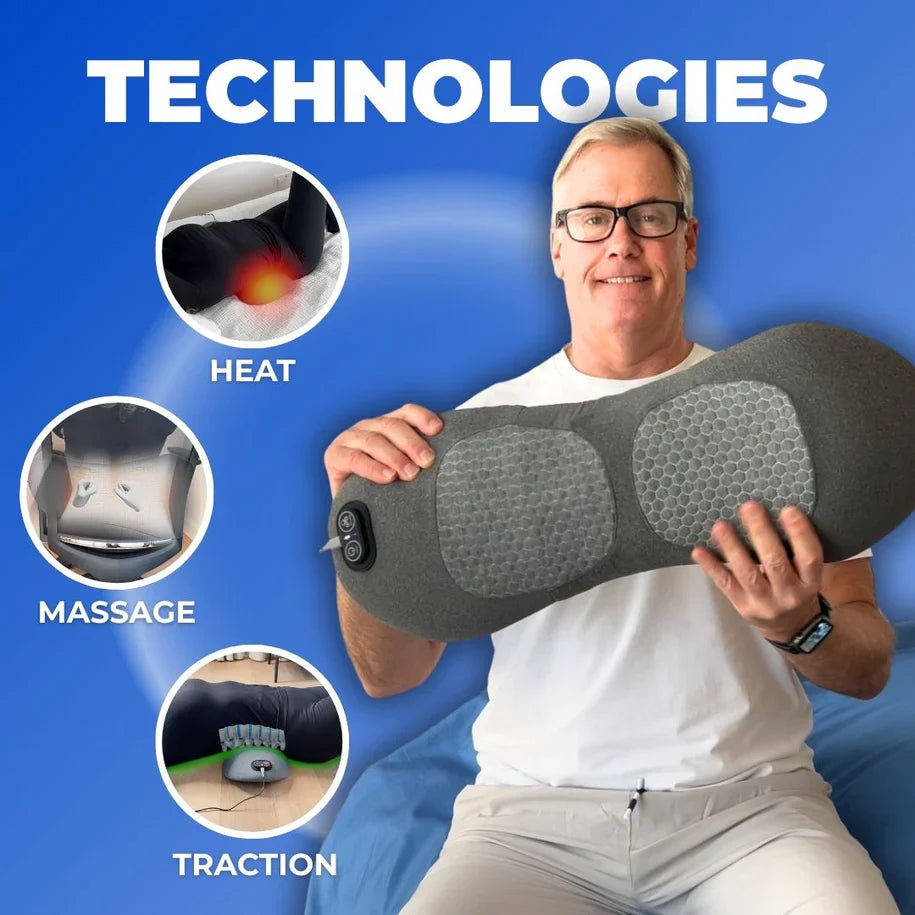 Rejuvo™ 3 in 1 Back Massager Pillow
